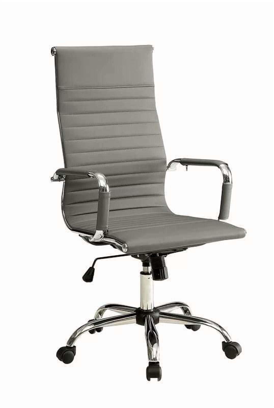 Office Chair Toni High back in Grey Executive Conference  Lumbar Support Ergonomic
