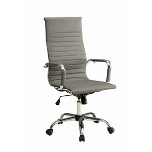 Chaise de bureau Toni High retour en Grey Executive Conference Lombar Support Ergonomic