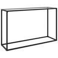 thumbnail image 1 of vidaXL Console Table Transparent 120x35x75 cm Tempered Glass, 1 of 4