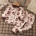 thumbnail image 2 of 2025 Barboteuse en Coton à Imprimé Garçons Pyjama Long Taille 8 Pyjamas une-Pièce Grenouillères Pyjama Garçon s, 2 of 4
