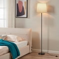 thumbnail image 4 of SIBRILLE Lampe sur Pied avec Abat-Jour en Lin, Grande Lampe sur Pied à Intensité Réglable avec Télécommande et 4 Températures de Couleur, Lampadaires Modernes, 4 of 9