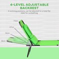 thumbnail image 4 of Outsunny 2PCS Adjustable Outdoor Lounge Chair, Garden Folding Chaise Lounge, 4 of 10