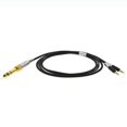 thumbnail image 3 of Audio Cable for Audio-Technica ATH-R70x, Headphone Extension Replacement Cable 6.35/3.5mm Male to 2 x 2.5mm Male, 3 of 4