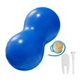 thumbnail image 4 of Almencla Peanut Ball Core Strength Training Fitness Exercise Ball for Home Gym Office Blue, 4 of 8