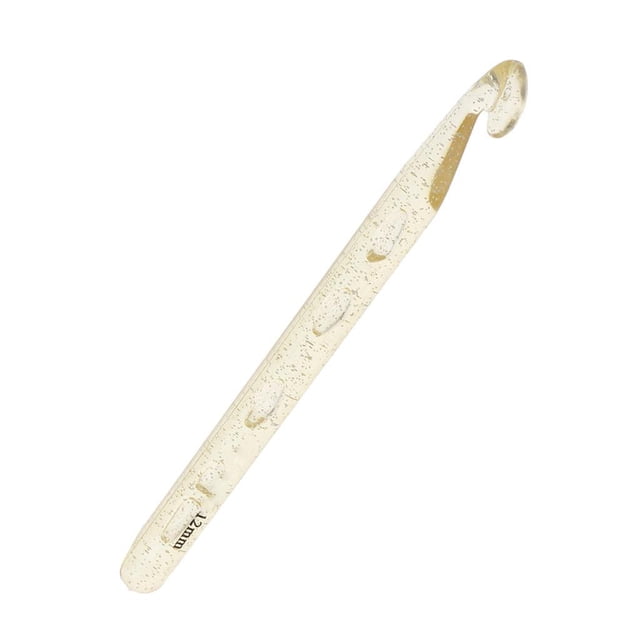 jifeng Quality Gold Plastic Crochet Hook Knitting Crochet Needles Sewing Tools 12mm