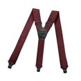 thumbnail image 2 of MERIGLARE Bretelles pour Hommes Robustes Ajustables Type Y Sangles Élastiques Bretelles Cachées Rouge, 2 of 9