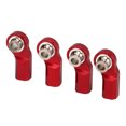 thumbnail image 1 of RC Car Rod End, M3 High Accuracy 4PCS Steel Fine Workmanship RC Car Steering Rod Head  For Replacement Black,Red,Silver,Dark Blue,Purple, 1 of 8