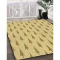 thumbnail image 3 of Ahgly Company Tapis d'Intérieur Rectangulaire Transitionnel Lavable à la Machine, Brun Caramel, 5 Pieds x 7 Pieds, 3 of 7