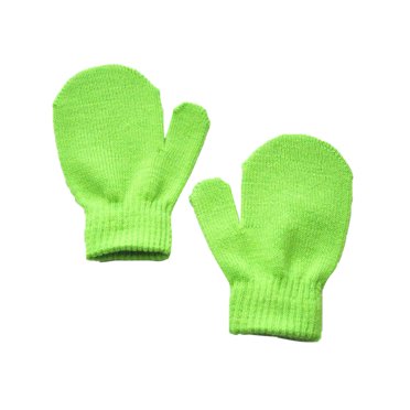 Zecgelong Infant Baby Cute Knit Mittens Hot Girls Boys Of Winter Warm Gloves Size One Size