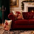 thumbnail image 4 of DIANWUDG Série Animaux Floral Cheval Élégant Déco Maison Canapé Chambre Tête de Lit Housse de Coussin, 4 of 6
