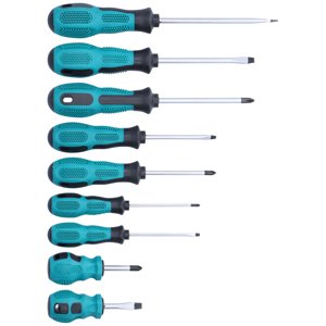 Organisateur de tournevis, 9Pcs Jeu de tournevis à vis transversales pour l'amélioration pour la maison pour l ́artisanat
