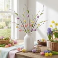 thumbnail image 4 of Ohufall Foam Berry Easter Egg Pick Artificial Flower Stems For Spring Wreath Craft Floral Arrangement Home Table Centerpiece, 4 of 6