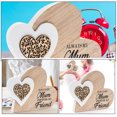thumbnail image 4 of Mothers Day Heart Wooden Table Sign Mothers Day Table Centerpieces Decoration, 4 of 8