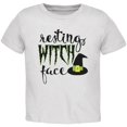 thumbnail image 1 of T-shirt pour Tout-Petit Halloween Visage de Sorcière au Repos, 1 of 1