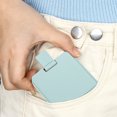 thumbnail image 5 of Hand-held small mirror beauty mirror stainless steel makeup mirror, 5 of 5