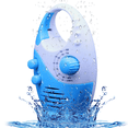 thumbnail image 1 of Radio de Douche Étanche, Haut-Parleur Bouton AM FM à Volume Réglable pour Douche, Haut-Parleurs de Douche de Salle de Bain Radio Sans Fil avec Poignée Supérieure Bleu, 1 of 8