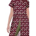 thumbnail image 4 of Moomaya Kurtis en Coton à Fente avant pour Femmes, Kurti Longue Imprimée, Robe, Haut Indien, 4 of 5