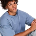 thumbnail image 3 of No Boundaries Men's Oversized Washed Short Sleeve T-Shirt, 3 of 5