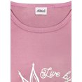 thumbnail image 3 of MAWCLOS Hauts pour Femmes T-Shirt à Imprimé Tournesol T-Shirt à Manches Courtes Tee Mode Travail Col Rond Haut Rose 4TG, 3 of 3