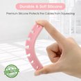thumbnail image 4 of Clearance! Desktop Silica Gel Thread Data Cable Storage Buckle Finishing Buckle Fixing Clamp Sales ad Delivery Today Items #12, 4 of 5