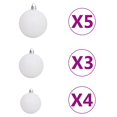 thumbnail image 5 of vidaXL Artificial Pre-lit Christmas Tree with Ball Set 120cm 230 Branches, 5 of 5