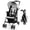 Grey, variant on Costway Foldable Lightweight Baby Stroller Travel Pushchair 0-36 Months Age Group 13 lbs Black