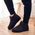 thumbnail image 1 of Bottes d'Hiver Femmes Imperméables Chaussures de Neige Plates Bottines Décontractées Chaussures Grande Taille, 1 of 7