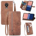 thumbnail image 3 of Case for Nokia C21 Zipper Wallet Cover Lanyard Crossbody Neck Strap Compatible with Nokia C21 Case, 3 of 5