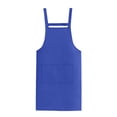 thumbnail image 2 of EGNMCR H Back Style Apron With Pocket For Women Men Adjustable Large Size Comfortable Kitchen Home Cooking Cooking Apron, 2 of 5