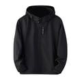 thumbnail image 1 of Timegard Plus Size Jackets for Women Long Sleeve Oversized Light Raincoat Jackets Fall Windbreaker Coat, 1 of 3