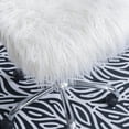 thumbnail image 3 of Cassia Faux Flokati Armless Office Chair, 3 of 9