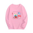 thumbnail image 1 of RXIRUCGD Mode Fille et Garçon Décontracté Enfants Hauts à Manches Longues Hauts Imprimés ( Rose, Taille : 9 Ans ), 1 of 2