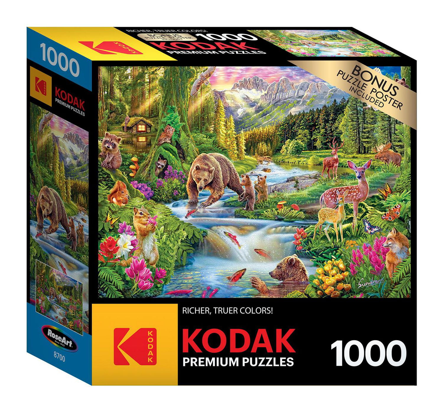 Casse-tête Kodak de 1000 pièces - Wild Frontier par Steve Sundram
