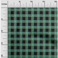 thumbnail image 2 of oneOone Polyester Spandex Black Fabric Check Sewing Material Print Fabric By The Yard 56 Inch Wide, 2 of 4