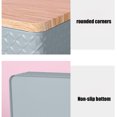 thumbnail image 4 of Bread Box for Kitchen Countertop Corner Bread Box for Homemade Bread Metal Embossed Bread Storage Container Bin with Bamboo Lid, 4 of 6