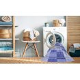 thumbnail image 2 of Ahgly Company Machine Washable Indoor Rectangle Transitional Light Slate Blue Area Rugs, 8' x 10', 2 of 7