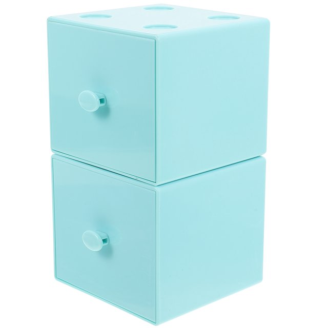 Miangastore Boîte de Rangement Matériau Ps 2 Pcs 3.69X3.58X3.26 Po
