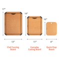 thumbnail image 2 of Full Circle Chop Shop Cutting Board Set with Holder â 3 Kitchen Cutting Boards with Countertop Holder & Drying Rack â Dishwasher Safe, Lightweight, Naturally Bonded Kraft Pap, 2 of 10
