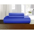 thumbnail image 4 of 3-Piece Duvet Cover Set, 1800 Thread Count, Button Closure, Solid Color - Cooling, Breathable Material- Wrinkle, Fade, Stain Resistant, Full/Queen, Royal Blue, 4 of 5