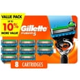 thumbnail image 1 of Gillette Fusion5 ProGlide Razor Refills for Men, 8 Razor Cartridges for FlexBall Razor Handle, 5-Blade Razor Blades, Precision Trimmer for Men, 1 of 15