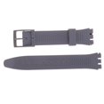 thumbnail image 3 of 17mm Silicone Rubber Watch Strap Rubber Watch Band Waterproof Watchbands Grey, 3 of 7