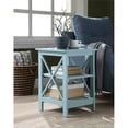 thumbnail image 4 of Convenience Concepts Table d'Appoint Carrée Oxford, Fini Bois Vert Écume de Mer, 4 of 9