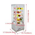 thumbnail image 3 of INTBUYING Commercial Cake Display Cabinet Glass Refrigerated Case Showcase with Automatic Defrost 25.8Gallon 110V, 3 of 11