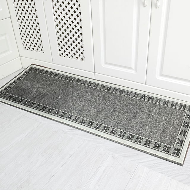 Gloria Kitchen Rug Non-Skid Runner Kitchen Mat Non-Slip Rug for Kitchen Floor with Rubber Backing Entryway Hallway Floor Mat (2' x 10')