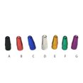 thumbnail image 3 of 10 Pieces Bike Tire Caps Dustproof Air Parts Decorative Cover Protective Fittings Aluminum Alloy Solid Color Rim Stem Covers for Replacement Green, 3 of 8