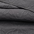 thumbnail image 4 of JML 3 Pieces King Quilt Set, Soft Lightweight Microfiber Bedspread,1 Quilt 2 Shams, Grey, 4 of 6