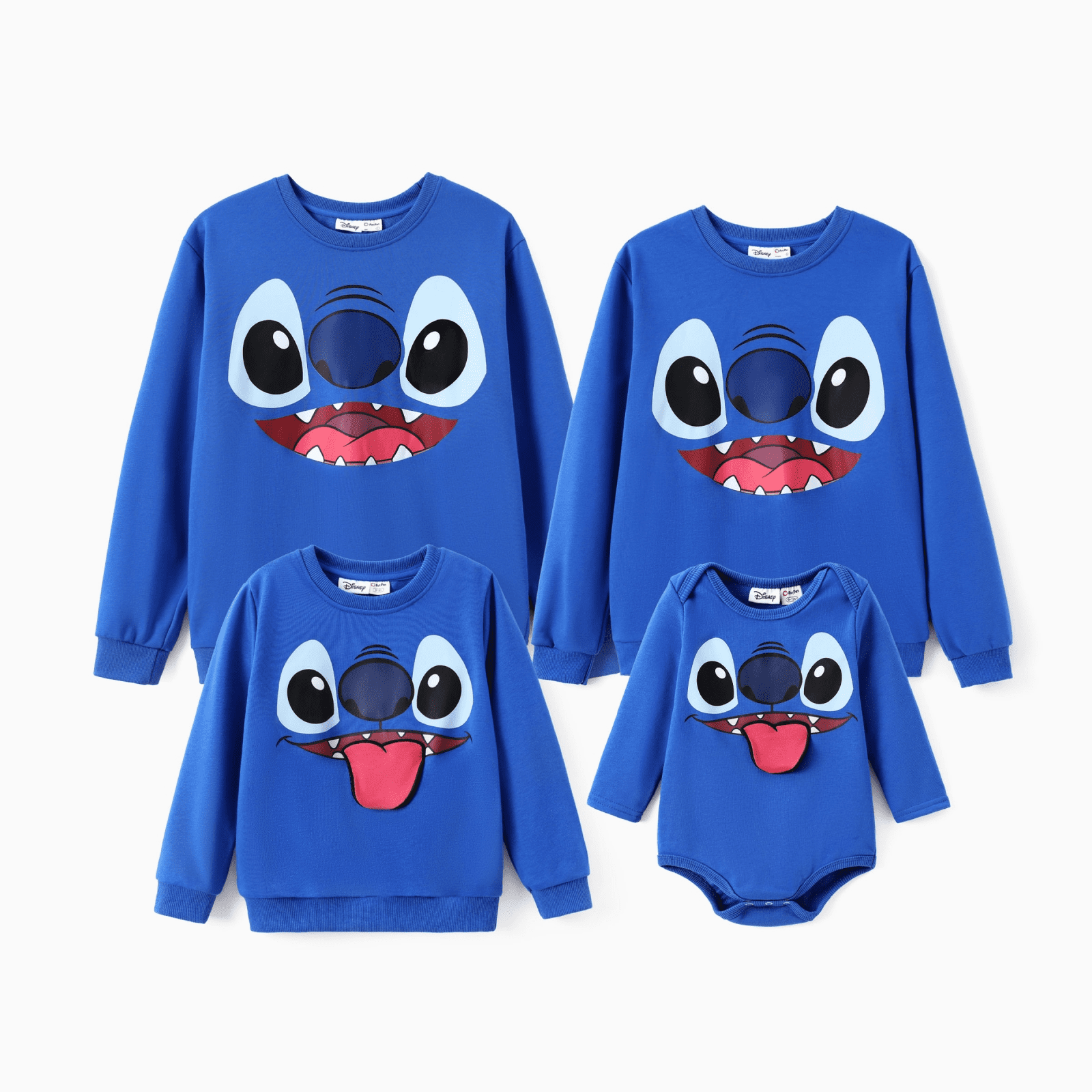 Disney Stitch Family Matching Sweatshirt/Romper