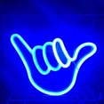 thumbnail image 1 of XYAIYT Neon Finger Modeling Indoor Neon Sign USB Battery Dual Power LED Night Light for Home Party Shop Bar Bedroom Decoration Unique Design Easy Hang and Use, 1 of 2