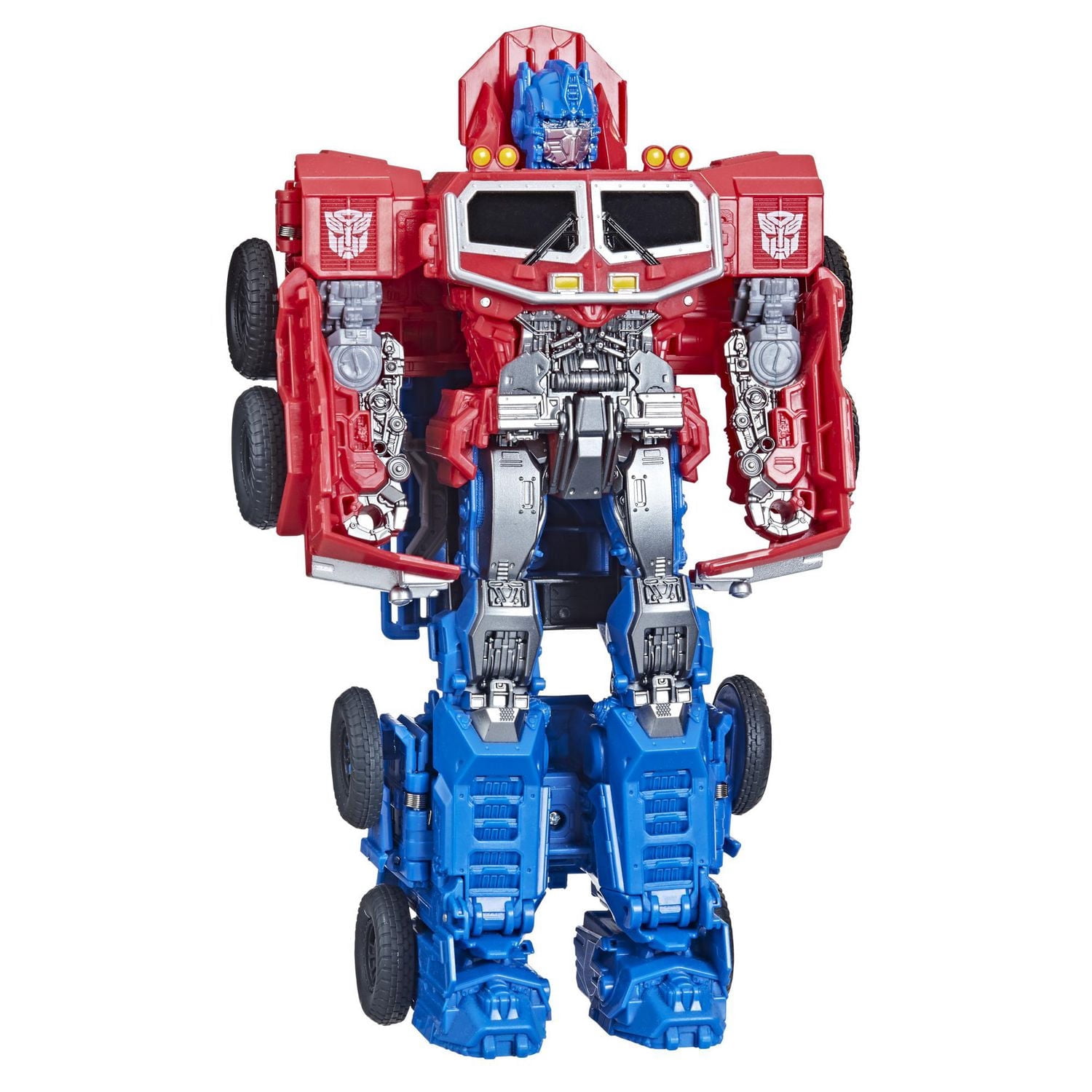 Transformers Toys Transformers: Rise of the Beasts Movie, Smash Changer Optimus Prime Action Figure - Ages 6 and up, 9-inch