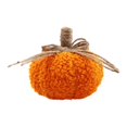 thumbnail image 1 of Way To Celebrate Sherpa Pumpkin Decoration, Diameter 3 inch, Orange colour, 1 of 4
